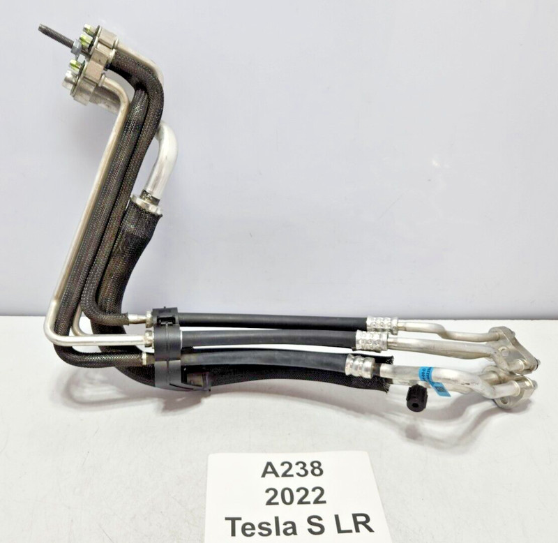 ✅ 21-23 OEM Tesla Model S AC Air Conditioning Hose Tube Pipe Line Assembly