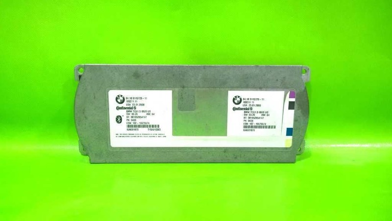 07 08 BMW X3 COMMUNICATION BLUETOOTH CONTROL MODULE OEM 4126-21