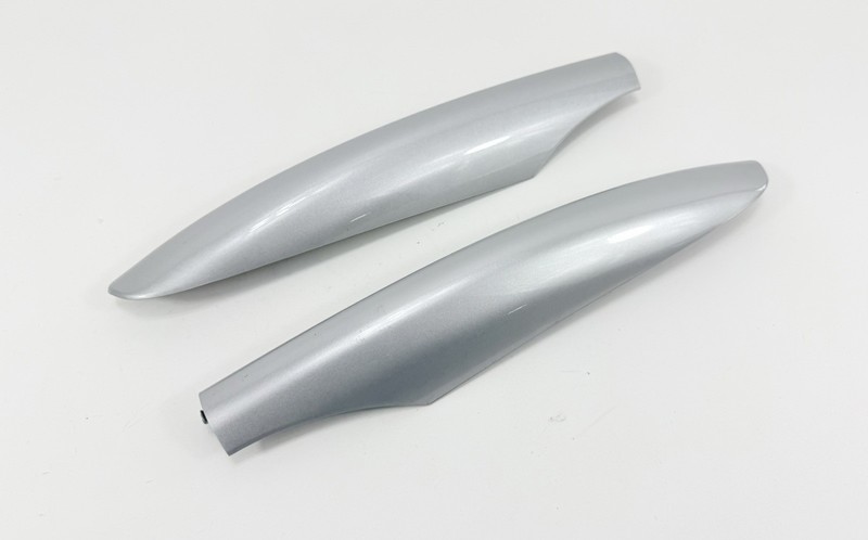 2013-2020 Nissan Pathfinder Roof Rack End Caps LH & RH Pair Silver OEM (Fronts)