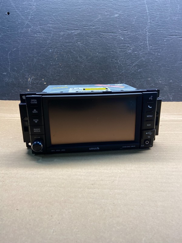 2009 2014 Jeep Dodge Chrysler Screen Display CD Player Satellite Radio AE4561 DG