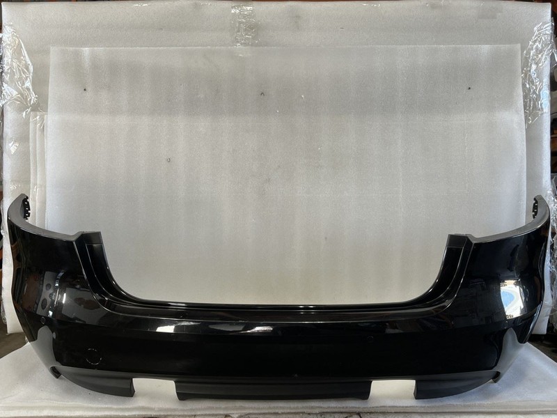 2016 2017 2018 JAGUAR XF XFR REAR BUMPER COVER WITH DUAL TIP R-SPORT BLACK 1AG