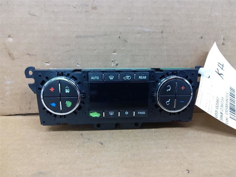 Temperature Control Front Automatic Control Opt CJ2 Fits 08-12 ENCLAVE 264679