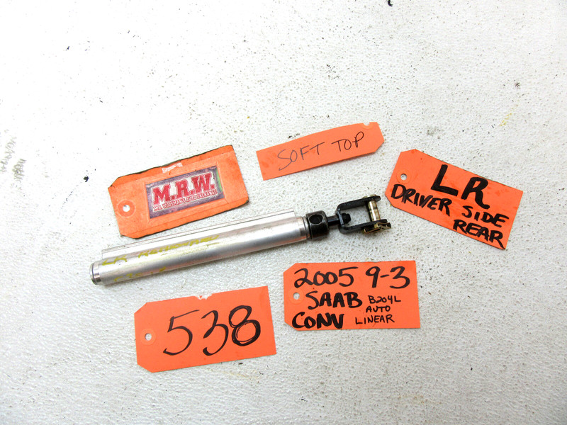 CONVERTIBLE TOP LEFT SOFT TOP HYDRALIC PUMP CYLINDER LIFT PUMP LH 04-11 SAAB 9-3