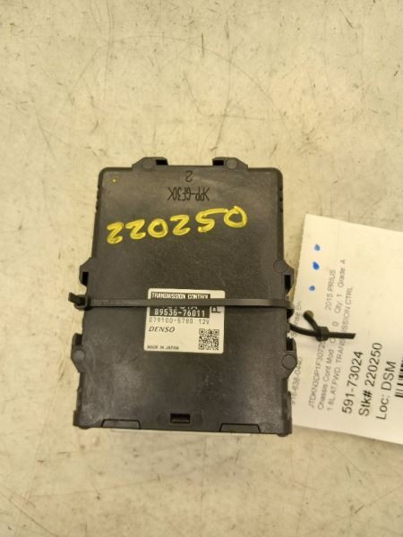 14-15 TOYOTA PRIUS PLUG-IN 1.8L FWD AT CHASSIS ECM TRANSMISSION CONTROL MODULE