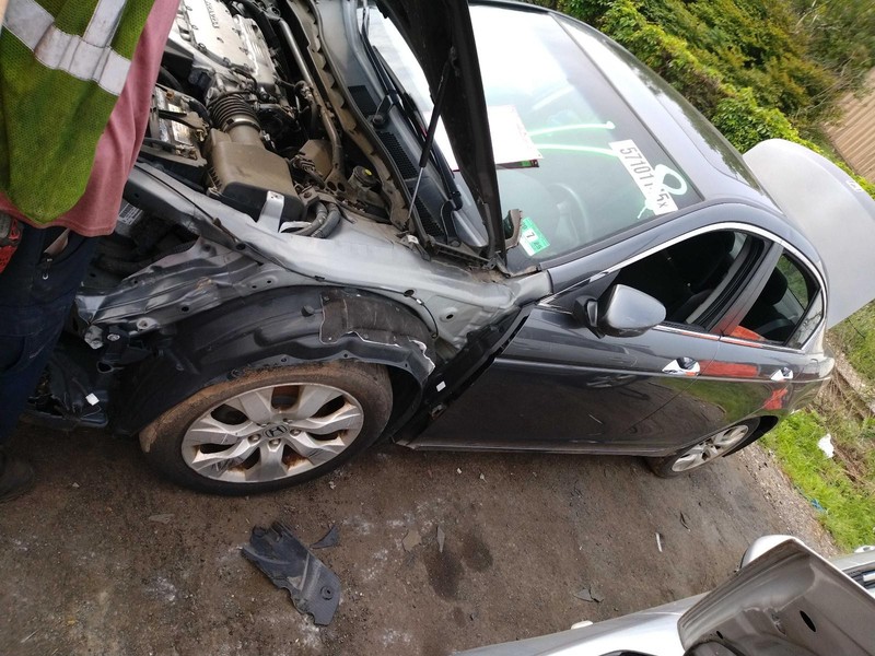 2010 Honda Accord Grey Right Rear Door 575005 Used 142K Miles