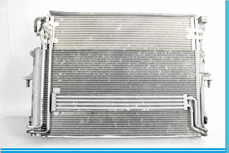 08-10 Porsche Cayenne 957 Engine Cooling Radiator A/C Condenser Cooler OEM