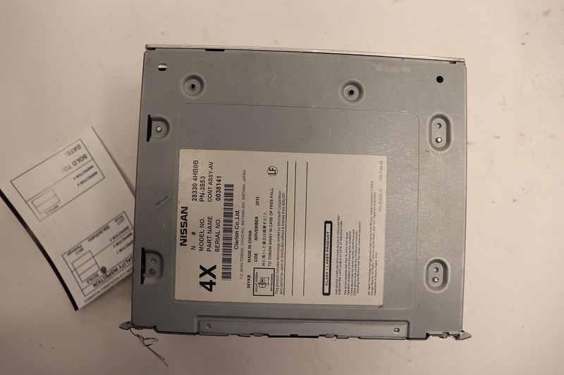 2014-2018 INFINITI Q50 AM FM CD PLAYER RECEIVER CONTROL UNIT COMPUTER MODULE OEM