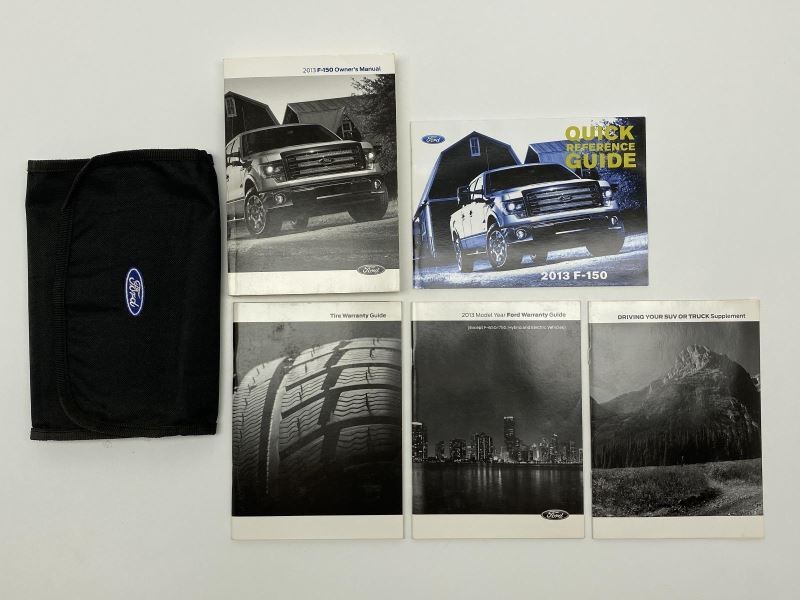 Owners Manual 2013 Ford F150 82042