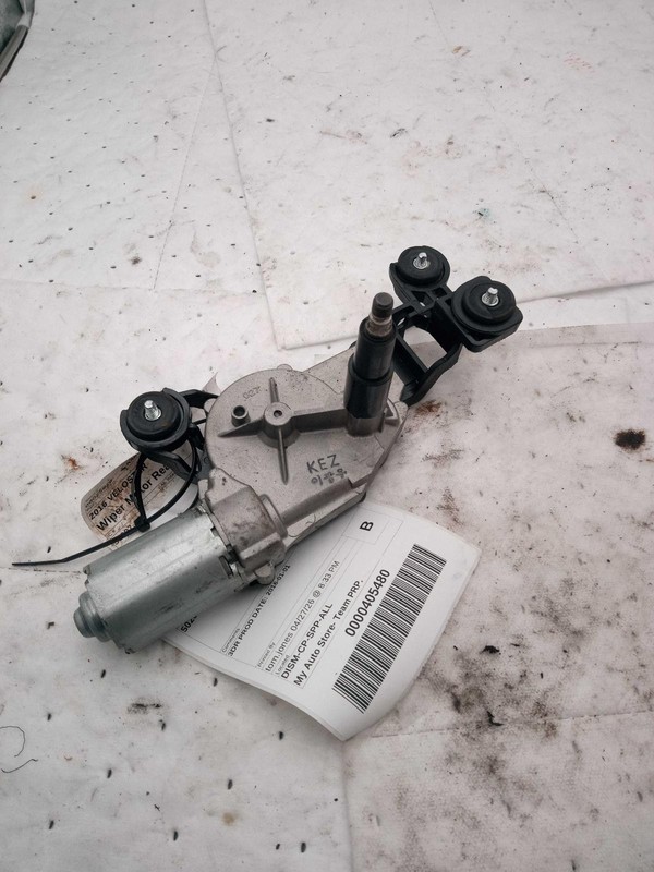 Used Back Glass Wiper Motor fits: 2016 Hyundai VelosterGrade B