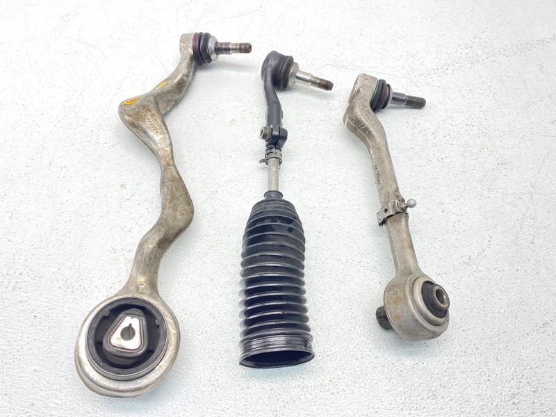 BMW E88 E90 E92 1/3 Series Front Left Driver Side Control Arm Tie Rod Set! OEM✅