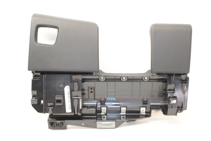 10-13 Porsche Panamera AWD Black Driver Left Side Lower Dash Kick Panel
