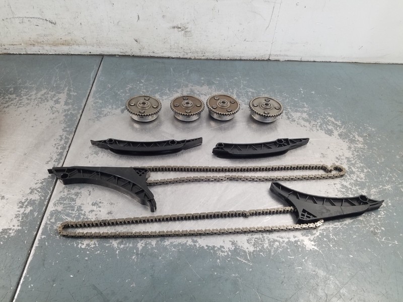 2015 BMW X5M F85 S63B44T2 4.4L Timing Chains Gears Guides #9227 B3