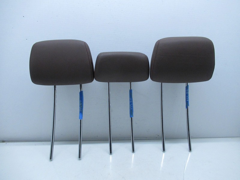 10-13 MERCEDES W212 E350 SEDAN REAR SEAT HEADREST SET OF 3 OEM