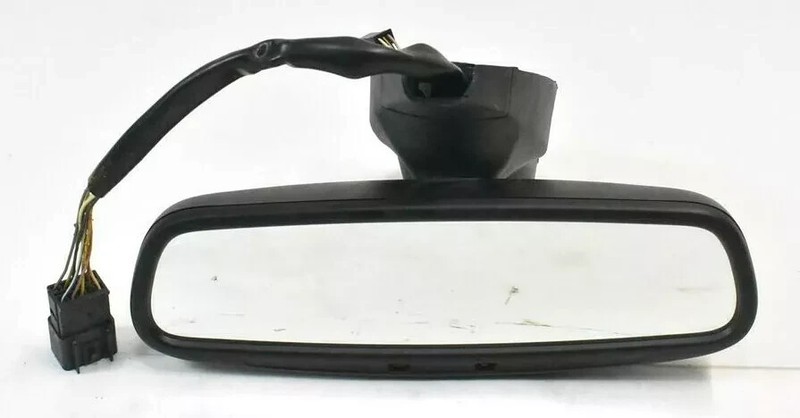03-13 Maserati Quattroporte M139 Interior Rear View Mirror Black 67882100 OEM