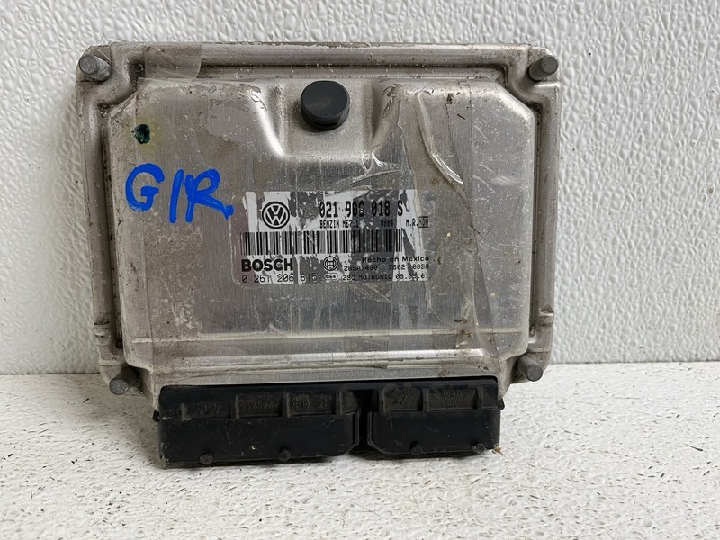 2001 VW Jetta 2.8 Auto 021 906 018 S Engine Computer Module Ecu Ecm Pcu Pcm Oem