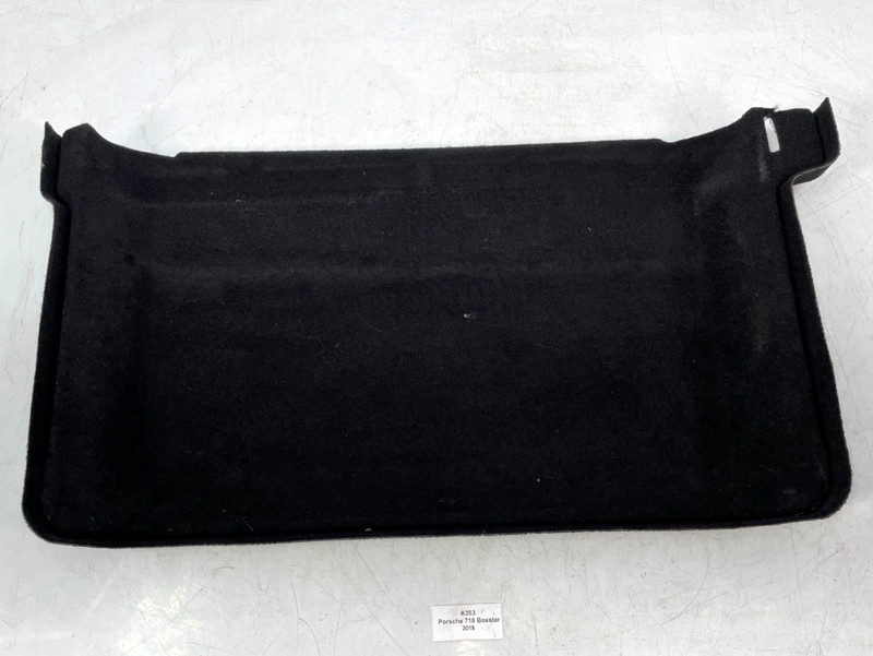 ✅ 2017-2024 OEM Porsche 718 Boxster 982 Front Trunk Carpet Lining Black 36k