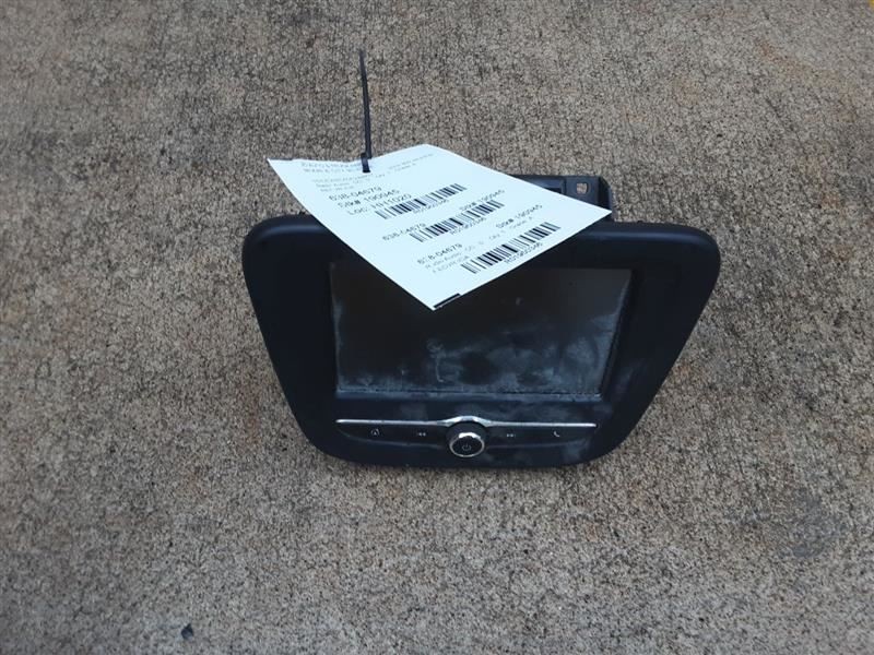 2016 Chevy Cruze Radio Receiver Opt IOA w/o Satellite Receiver w/7" Display