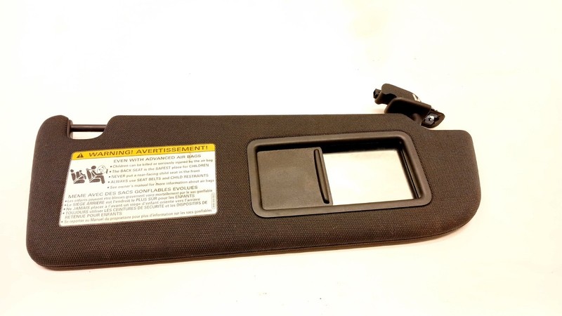 12-15 AUDI C7 A6 S6 A7 S7 FRONT RIGHT PASSENGER SUN VISOR SUNVISOR SHADE 071625B