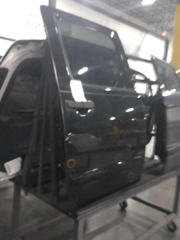 2010 Nissan Titan Used Rear Right Door Black 4DR PU 112K Miles OEM