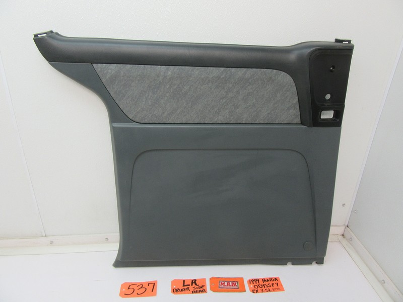 DOOR PANEL LEFT DRIVER SIDE BACK REAR GREY POWER LR LH L FITS 99 1999 ODYSSEY EX
