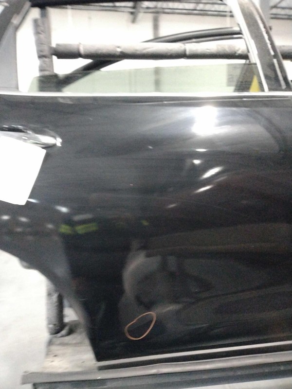 2019 Nissan Rogue Rear Right Door Black G41 Small Dent 627880 54K Miles