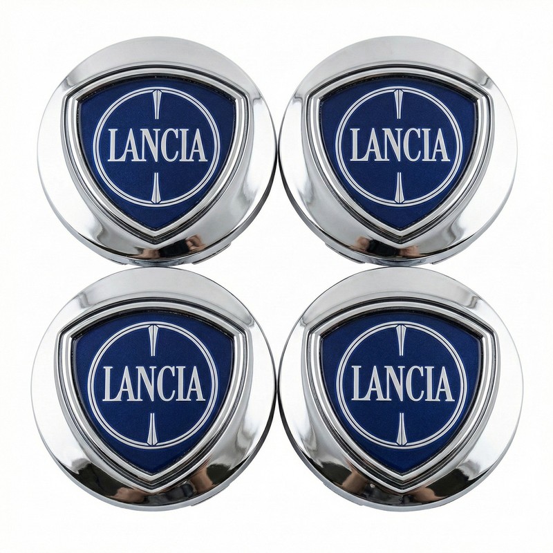 2011-2014 Lancia Thema Hub Caps 1XH44TRMAA Set of 4 Chrome (SET OF 4) OEM