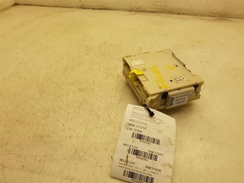 2010 LEXUS IS250 PASSENGER CABIN FUSE BOX JUNCTION BLOCK 82730-53B50