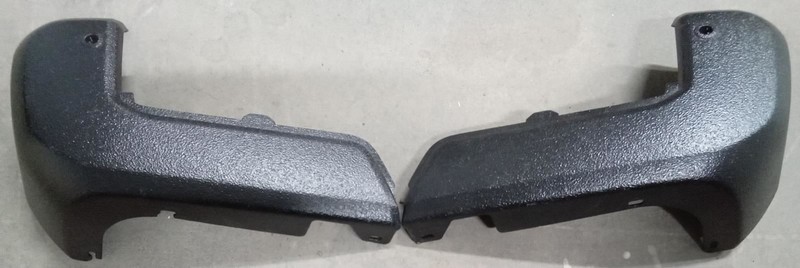 2016-2023 Toyota Tacoma PAIR Rear Bumper Ends 52155/ 52156-04900 Spray Lined
