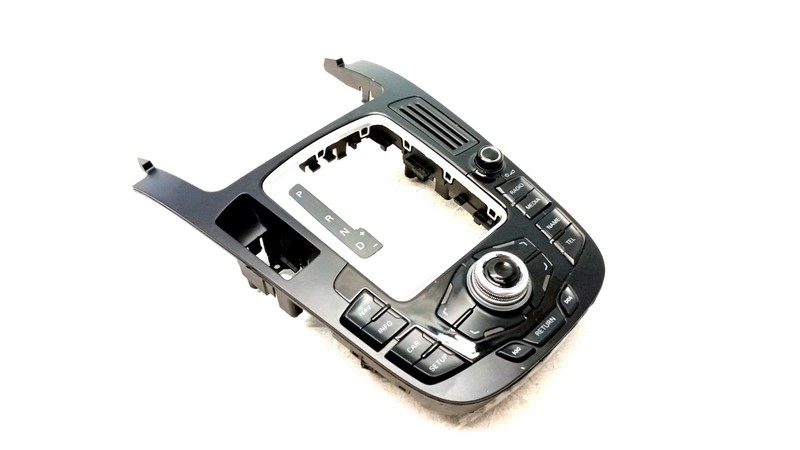 08-12 AUDI 8T A5 S5 A4 NAVIGATION RADIO SHIFTER PANEL SWITCH OEM 063025