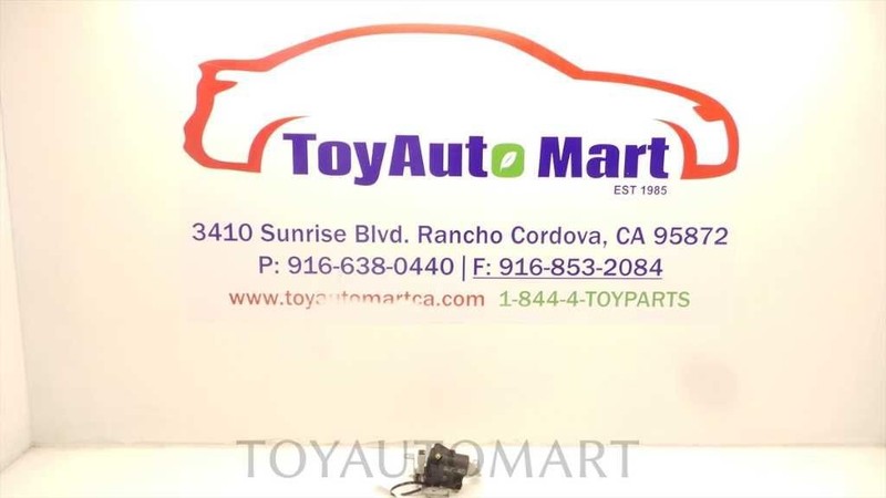 01 02 TOYOTA 4 RUNNER AC DAMPER 113800-2160