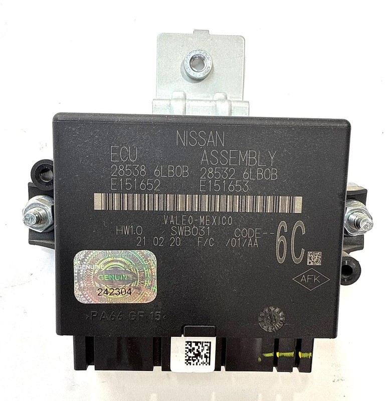 2020-2024 Nissan Sentra Sv 2.0L Theft Locking Keyless Entry Module 28538 6LB0B