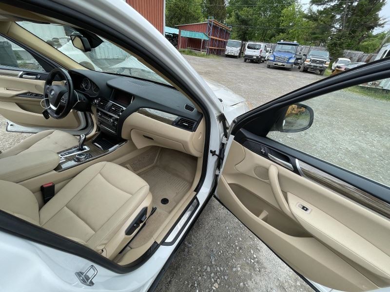 2015BMW X3 RIGHT A-PILLAR APLINE WHITE PC: 300U 2.0L AT AWD 113K -XLINE- 46871