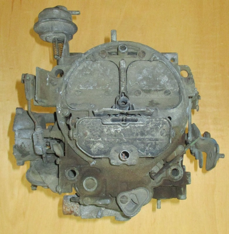 USED 4 BARREL ROCHESTER Q-JET CARBURETOR 7045219 0285 R4-M4MC 1975-77 CHEVY/GMC