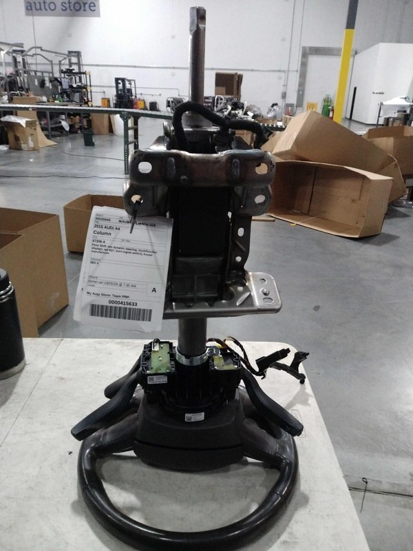 2015 Audi A4 Steering Column OEM White 132K Miles NJ25-25945-660470