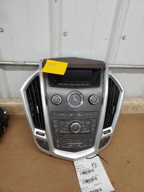 Audio Equipment Radio Control Panel Uye Opt KA1 Fits 10-12 SRX 288185
