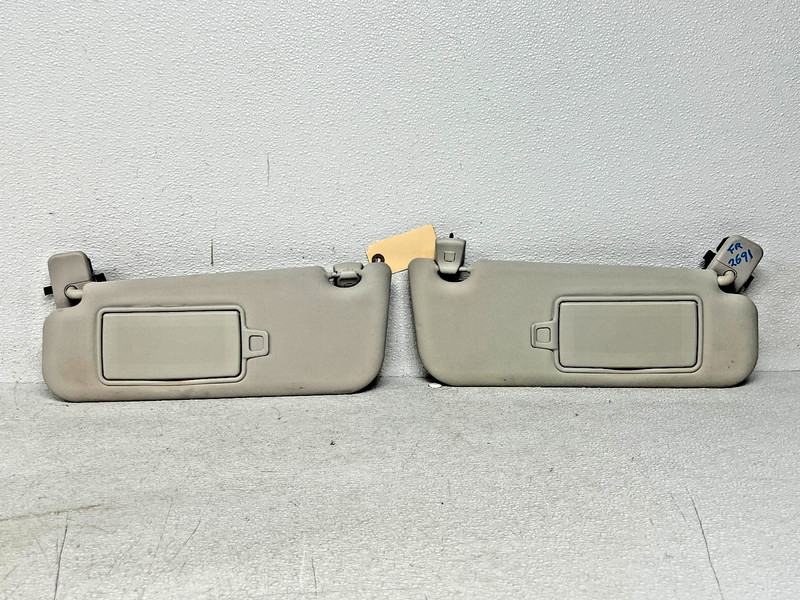 ⭐2017-2019 JAGUAR XE FRONT LEFT & RIGHT SIDE SUN VISOR SHADE SET OEM LOT2691