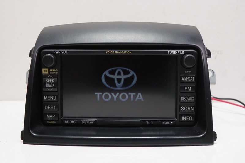 TOYOTA SIENNA Navigation Radio AM-FM CD Player Info Display Head OEM 2007 - 2010