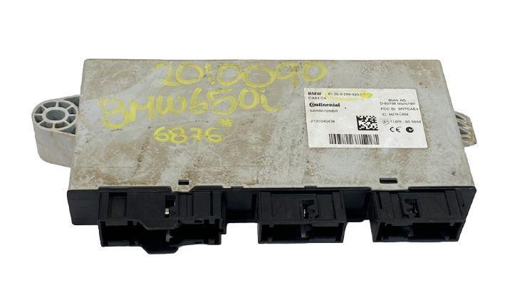 BMW 650I theft locking 12 19 comfort access door control unit OEM 61359299333