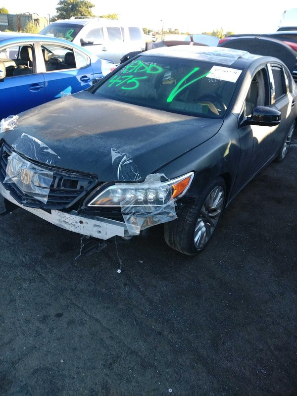2016 Acura RLX Right Rear Suspension Knuckle 299323 Used 132k Miles Black