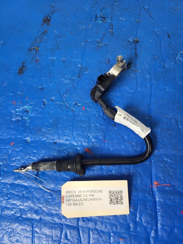Used Oem Porsche Battery Negative Wire Cable w Terminal 7P0915181B Cayenne 14