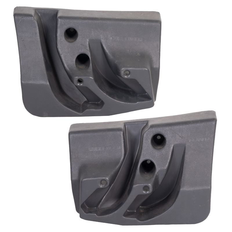 1993-1999 Camaro Firebird T-Top Glass Holders Set Pair Graphite Gray OEM GM USED