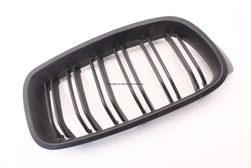 BMW 335I 12 13 14 15 PASSENGER RIGHT FRONT HOOD KIDNEY UPPER GRILLE M PKG OEM