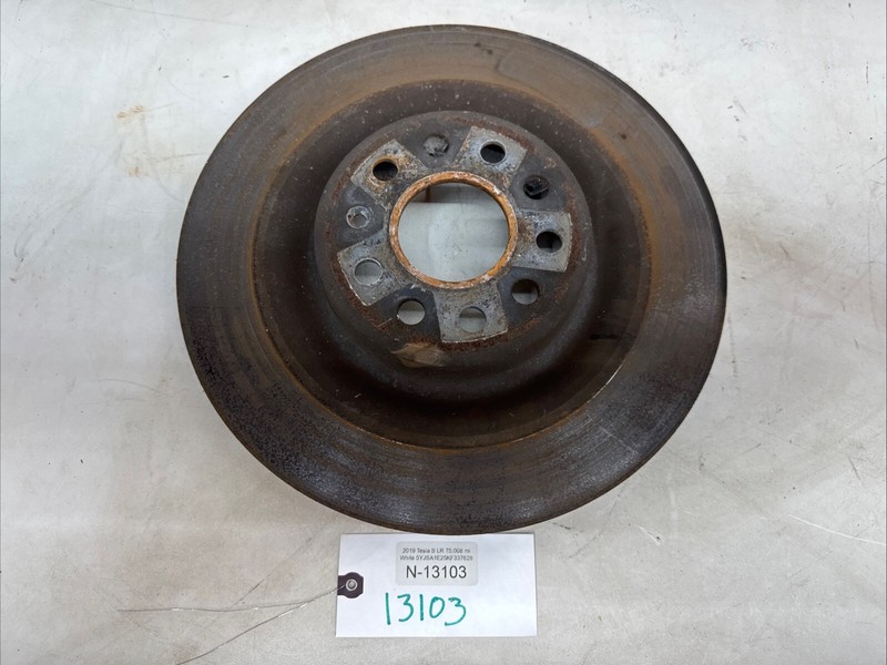 2012-2020 OEM Tesla Model S X Rear Left Driver Side Brake Disc Rotor 13103 US