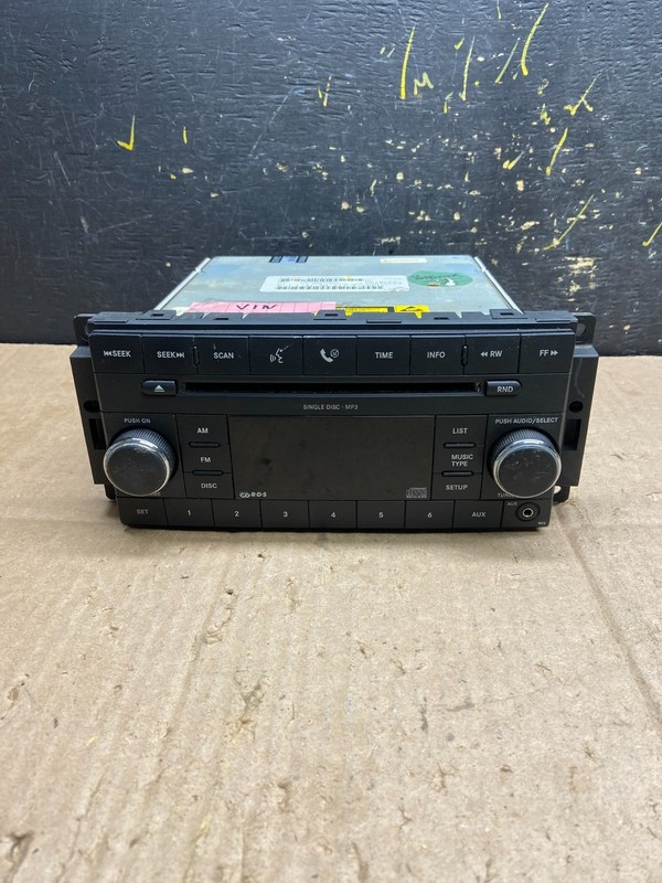 2007-2012 Chrysler Dodge Jeep Ram Radio CD MP3 AUX Receiver AB2297 DG