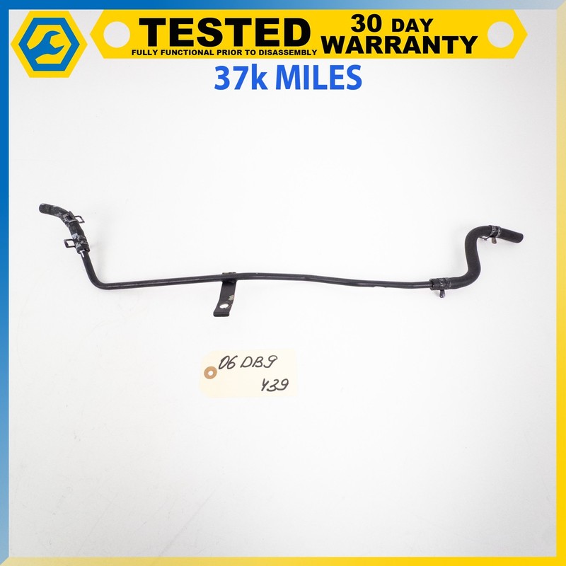 05-12 ASTON MARTIN DB9 DBS 6.0L ENGINE MOTOR RESERVOIR TANK COOLANT PIPE HOSE OE