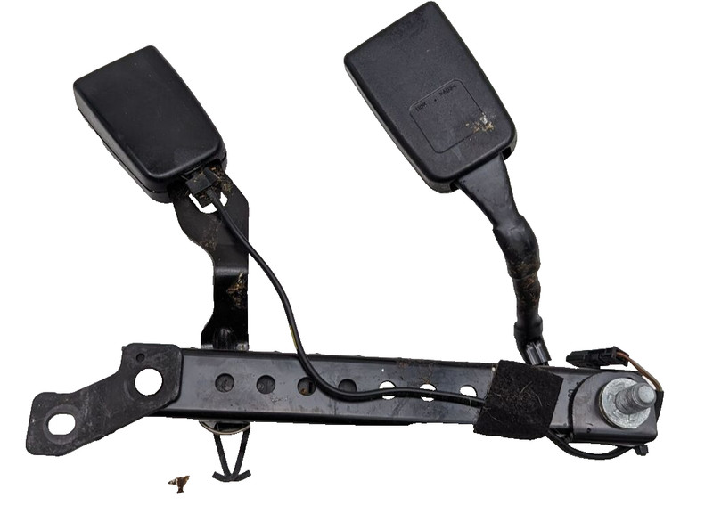 07-13 Mercedes W221 S550 S450 S600 Rear Right Side Seat Belt Buckle Black OEM
