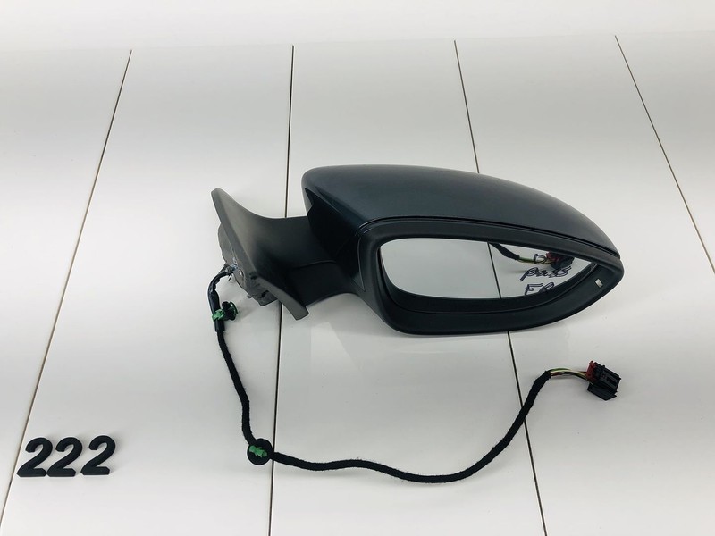 09-12 VOLKSWAGEN CC FRONT RIGHT PASSENGER SIDE EXTERIOR MIRROR IRON GRAY OEM
