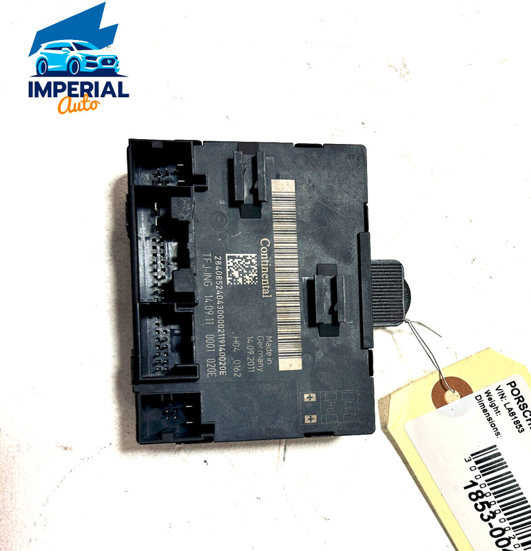 2012 Porsche Cayenne Rear Left Driver Side Door Control Module OEM