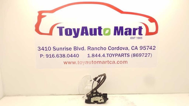 11-13 HYUNDAI GENESIS DRIVER SIDE REAR DOOR LOCK ACTUATOR ASSEMBLY