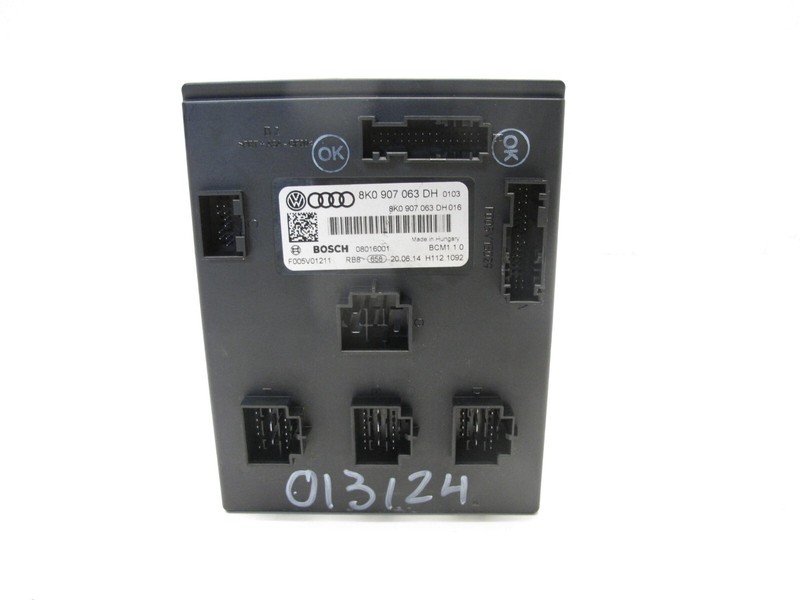 13-17 AUDI 8R Q5 A4 S4 A5 ONBOARD SUPPLY CONTROL MODULE BCM MODULE OEM 013124